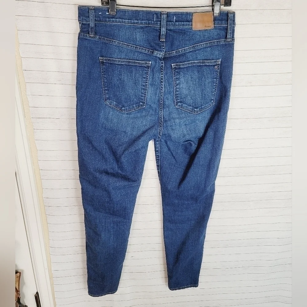 MADEWELL 10Inch HIGH RISE SKINNY JEANS, SZ 32